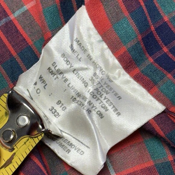 Vintage Field & Stream Jacket Mens Medium Brown Full Zip Plaid Lined Outdoor - Picture 7 of 10